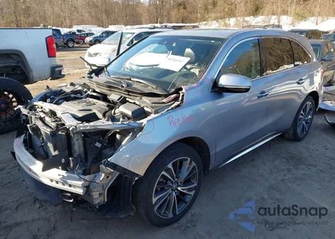 2020 Acura Mdx Technology Package z USA, uszkodzony, nr VIN 5J8YD4H56LL057578
